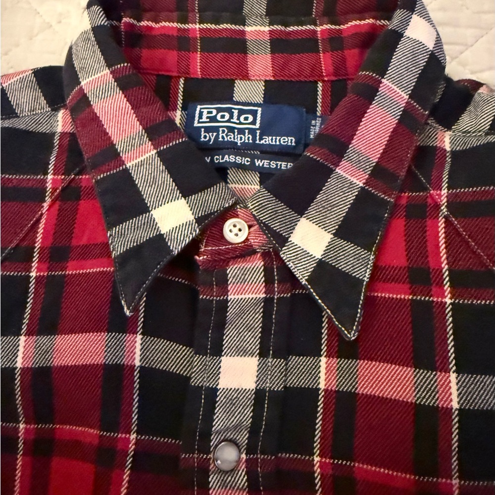 Polo by Ralph Lauren classic Western Flannel Shirt